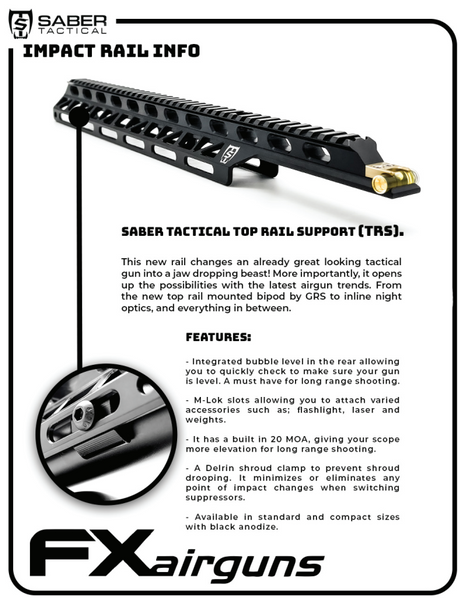 Saber Tactical TRS Rail