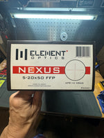 Element Optics GEN 1 Nexus 5-20x50 FFP