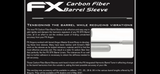 FX Carbon Fiber Barrel Sleeve IN STOCK