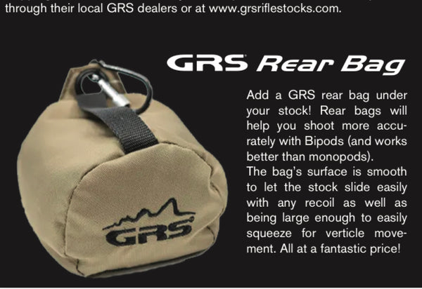 FX Outdoors GRS Rear Bag