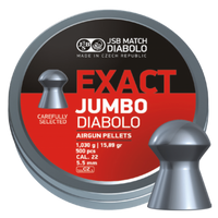 JSB JUMBO EXACT .22 500 COUNT (15.89gr)